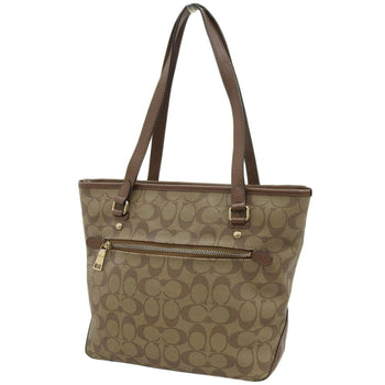 Coach Coach Signature Tote Bag F58294 Handbag Brown