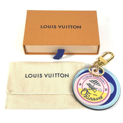 Louis Vuitton M68510 Monogram Portecle Illustre Japan Okinawa Limited Bag Charm Keychain Canvas