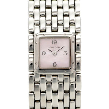 Cartier Panthre Ruban Lm W61003T9 Pink Dial