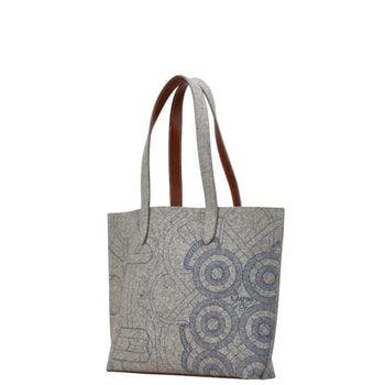 Hermes Sac Karimi Mm Tote Bag Shoulder Grey Felt Calf Leather