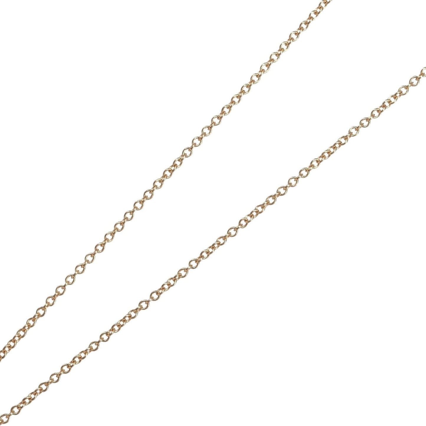 Tiffany & Co. Return To Heart Key Necklace In 18K Pink Gold With Diamonds