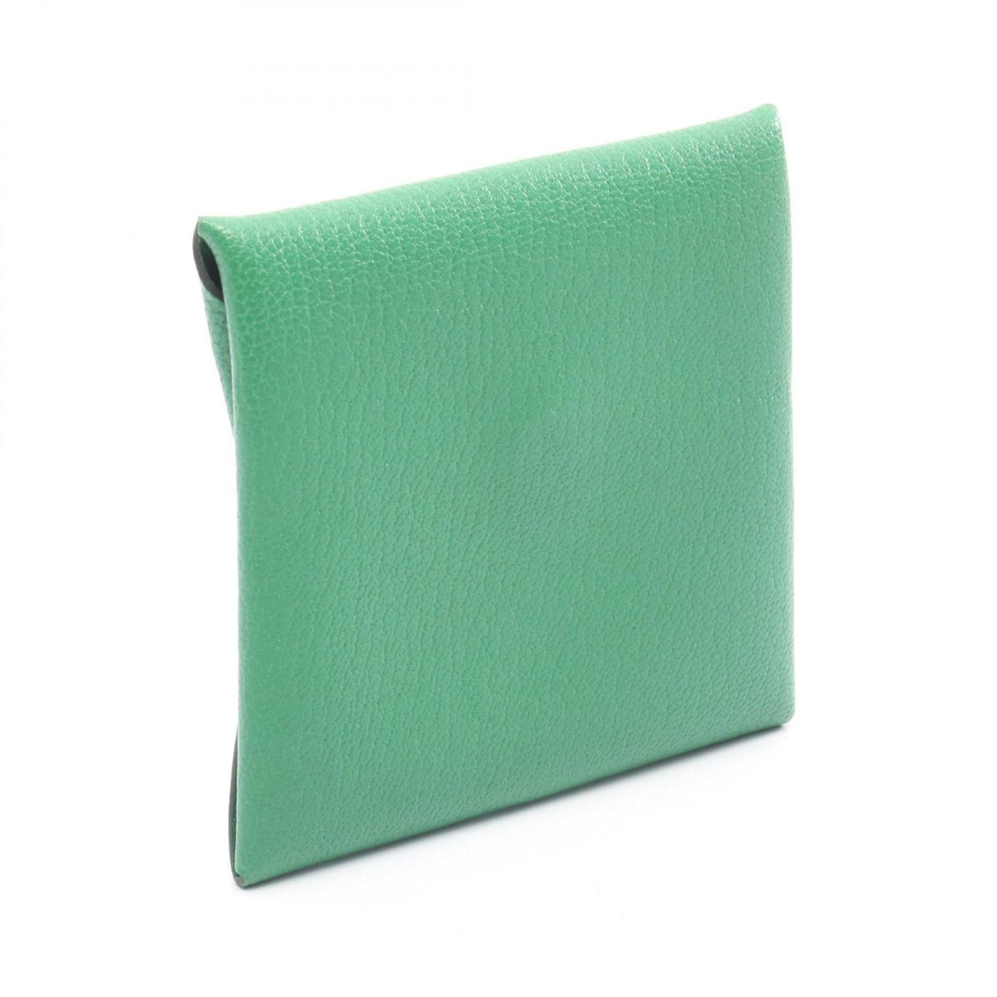 Leather Hermes Coin Purse/ Coin Case Chevre