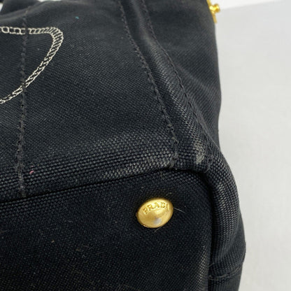 Prada Canapa Canvas Tote Bag