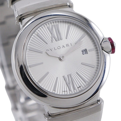 Bvlgari Le Chair Watch Lu28S/Lu28C6S Stainless Steel Quartz Analog Display