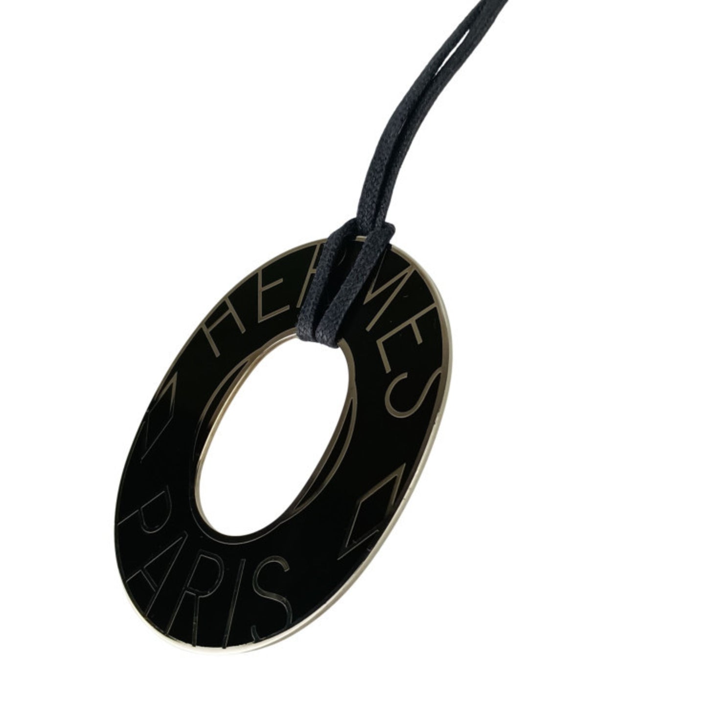 Hermes Ism Necklace In Black