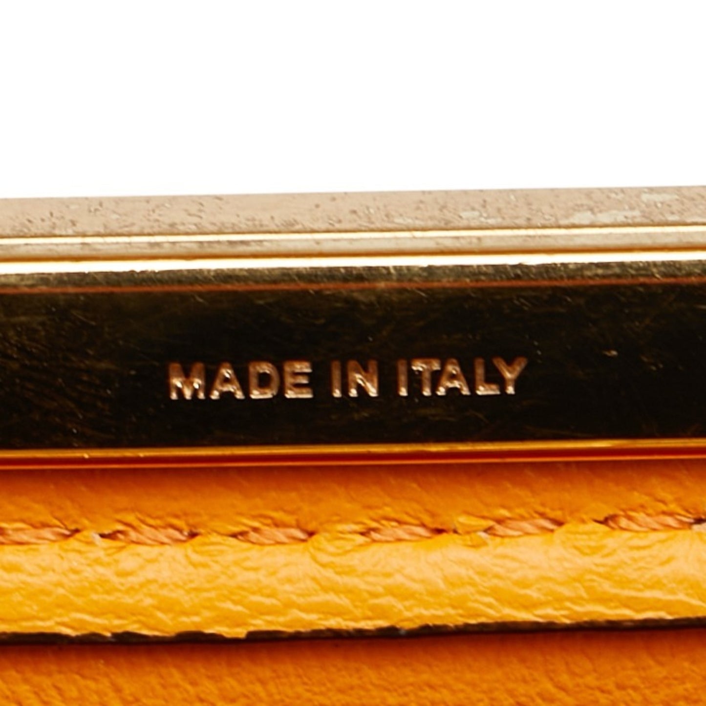 Fendi Peekaboo Iseeu Medium Handbag 8Bn321 Orange Leather