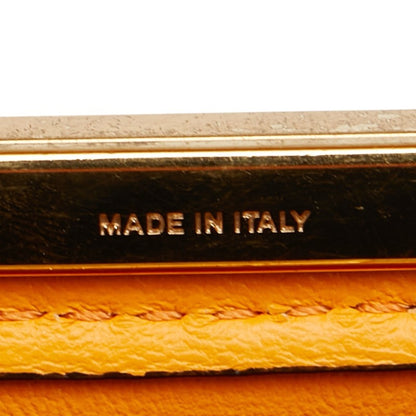 Fendi Peekaboo Iseeu Medium Handbag 8Bn321 Orange Leather