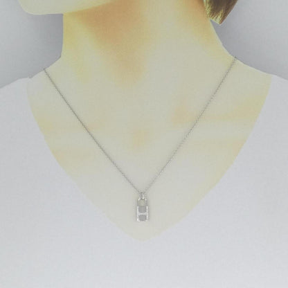 Hermes Amulet Padlock Necklace