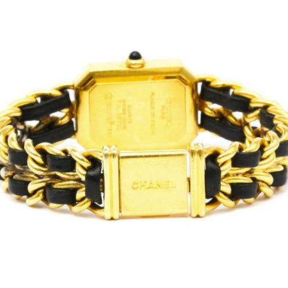 Chanel Premiere Size M Gold Plated Quartz