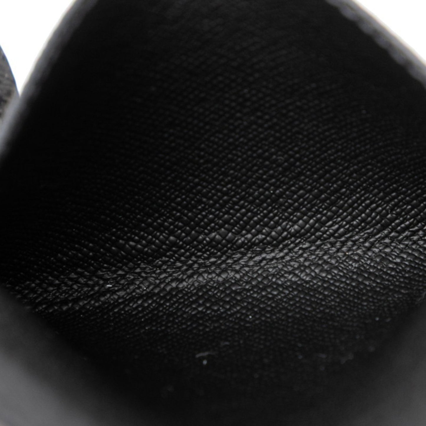 Louis Vuitton Monogram Eclipse Porte Carte On-Strap Business Card Case M83155 Black Leather