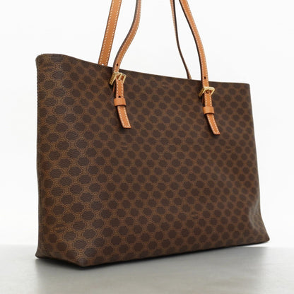 Celine Tote Bag Macadam Brown