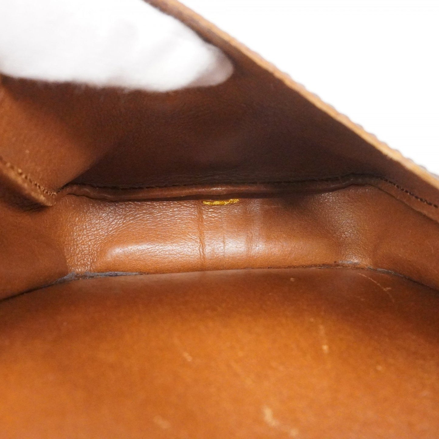 Louis Vuitton Monogram Mini Cartouchiere Shoulder Bag M51254 Brown