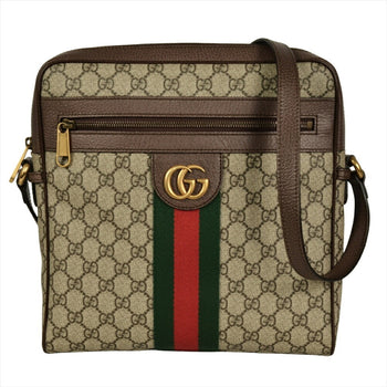 Gucci Ophidia Shoulder Bag Gg Supreme Canvas 547934 Brown