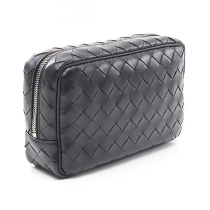 Bottega Veneta Intrecciato Small Wristlet Pouch Second Bag Clutch Leather