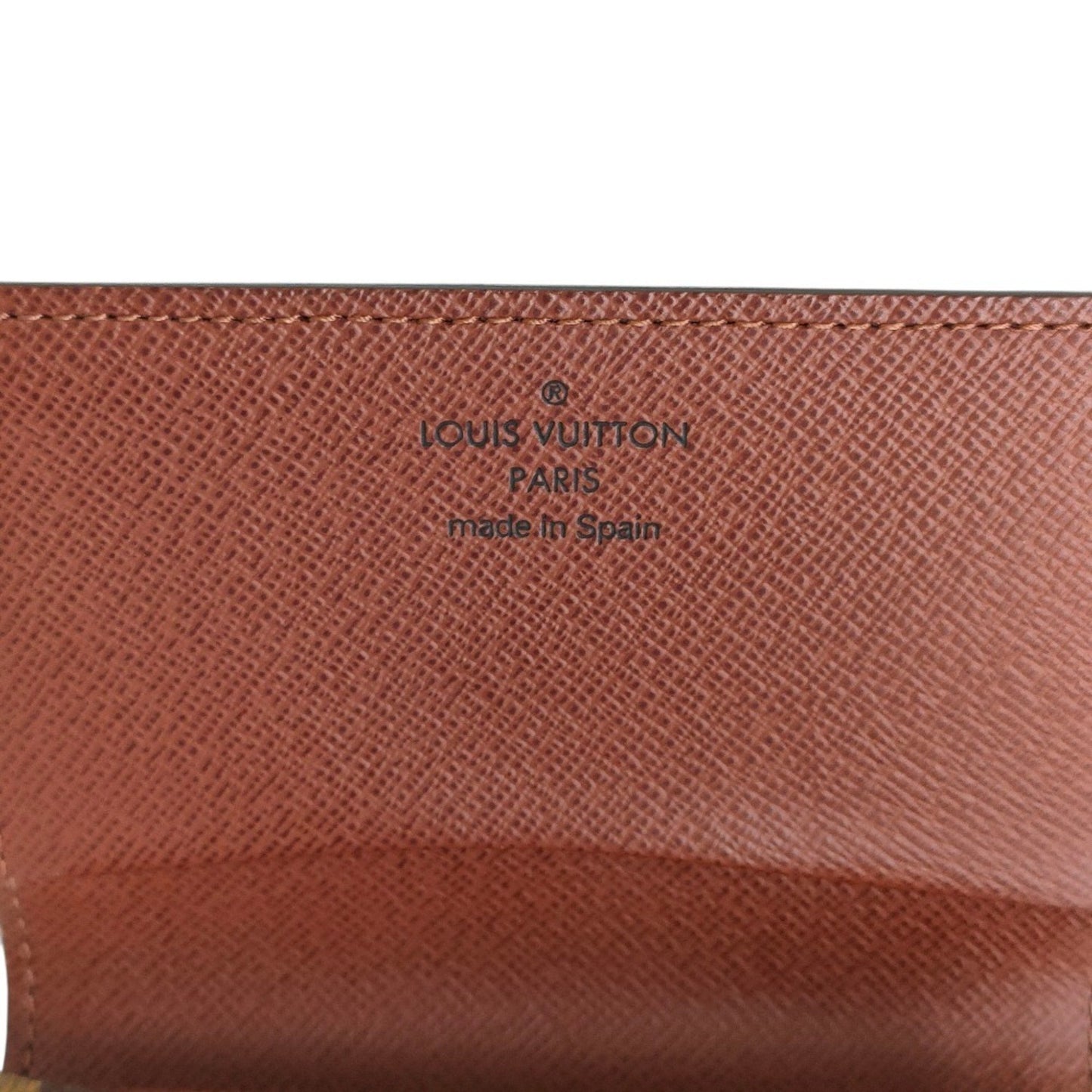 Louis Vuitton Envelope Carte De Visite Monogram Business Card Case M62920 Brown