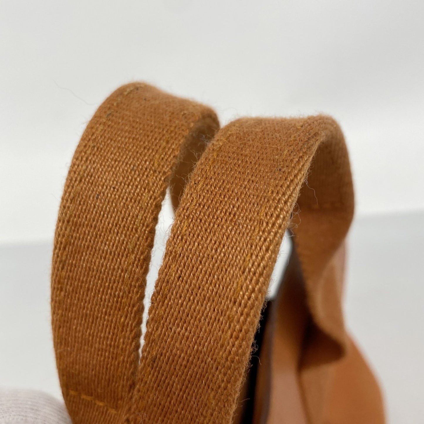 Hermes Herms Valparaiso Pm Tote Bag In Toile Chevron Orange