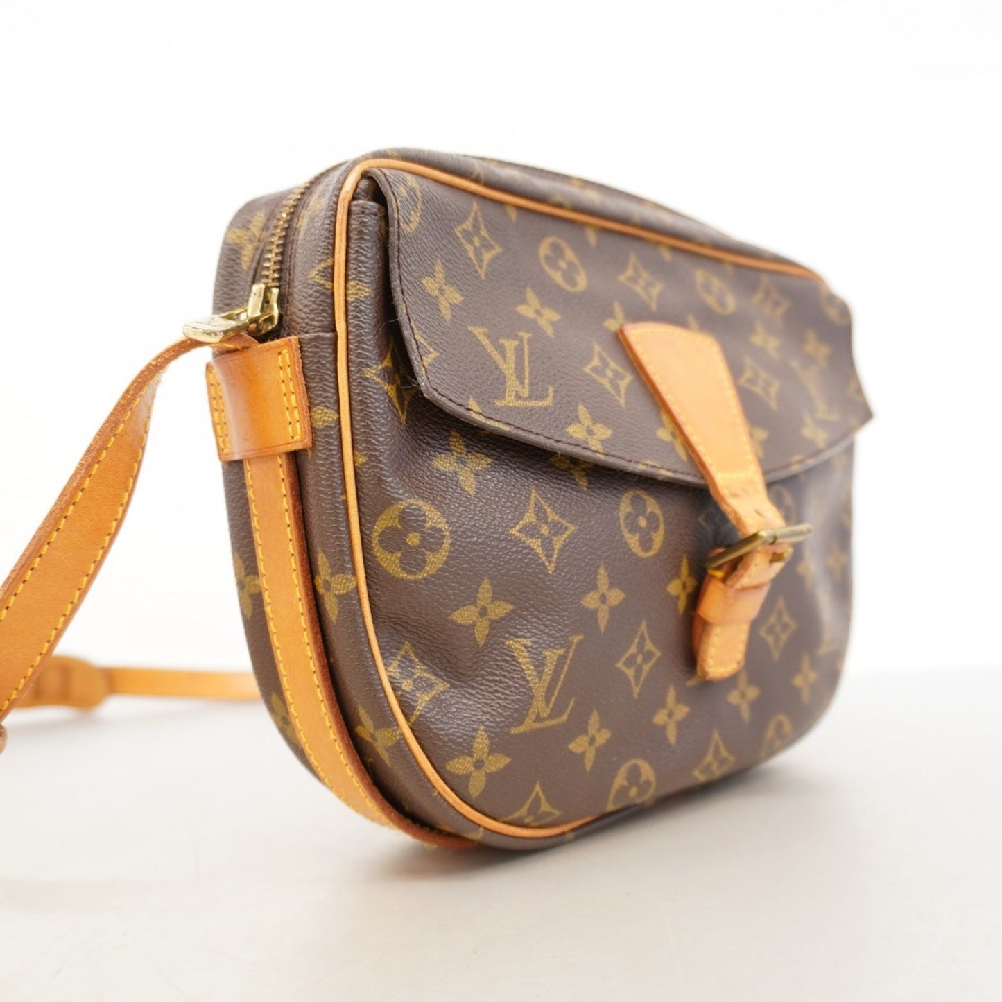 Louis Vuitton Monogram Jeune Fille Gm Shoulder Bag M51225 Brown