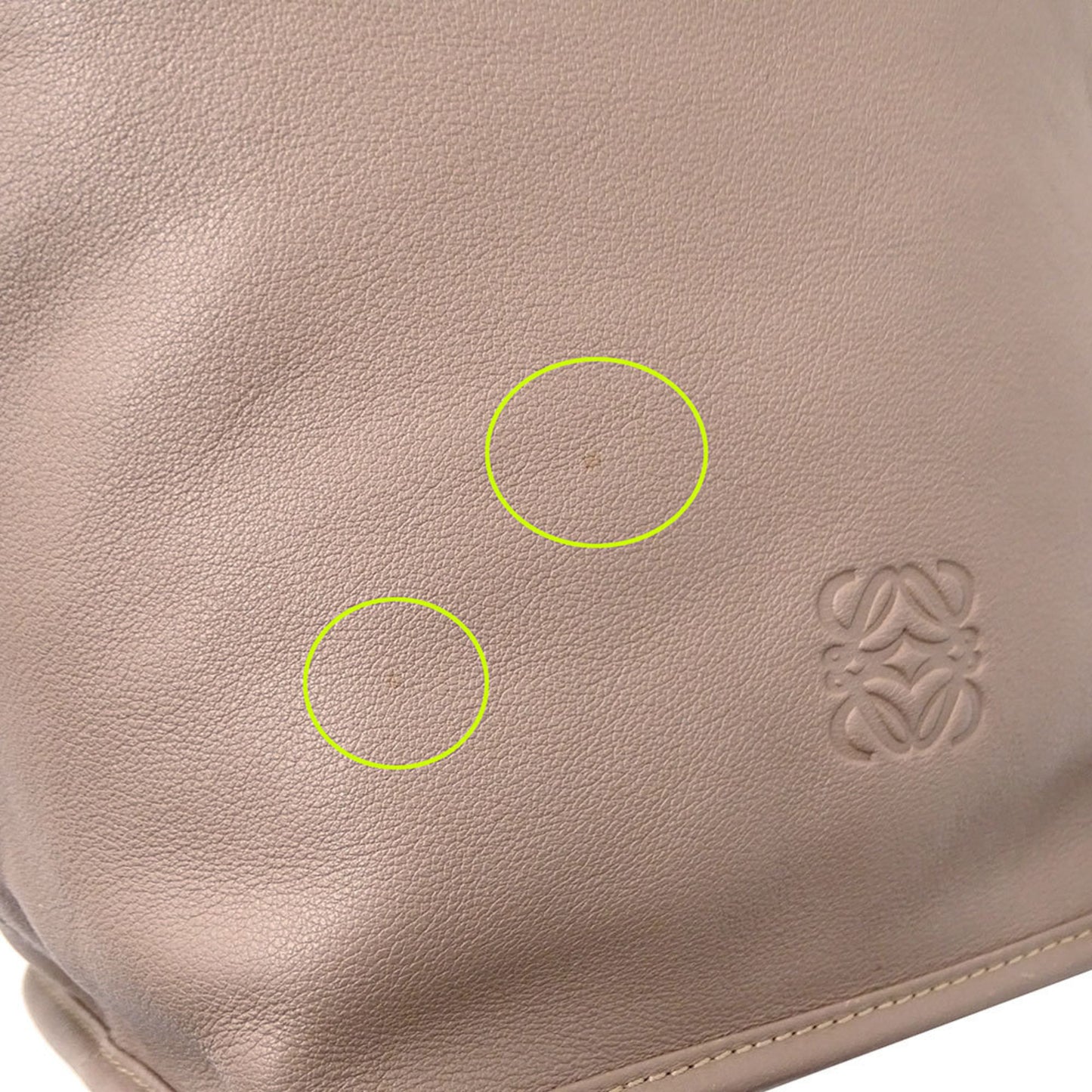 Loewe Women'S Anagram Leather Shoulder Bag In Cocoa Brown