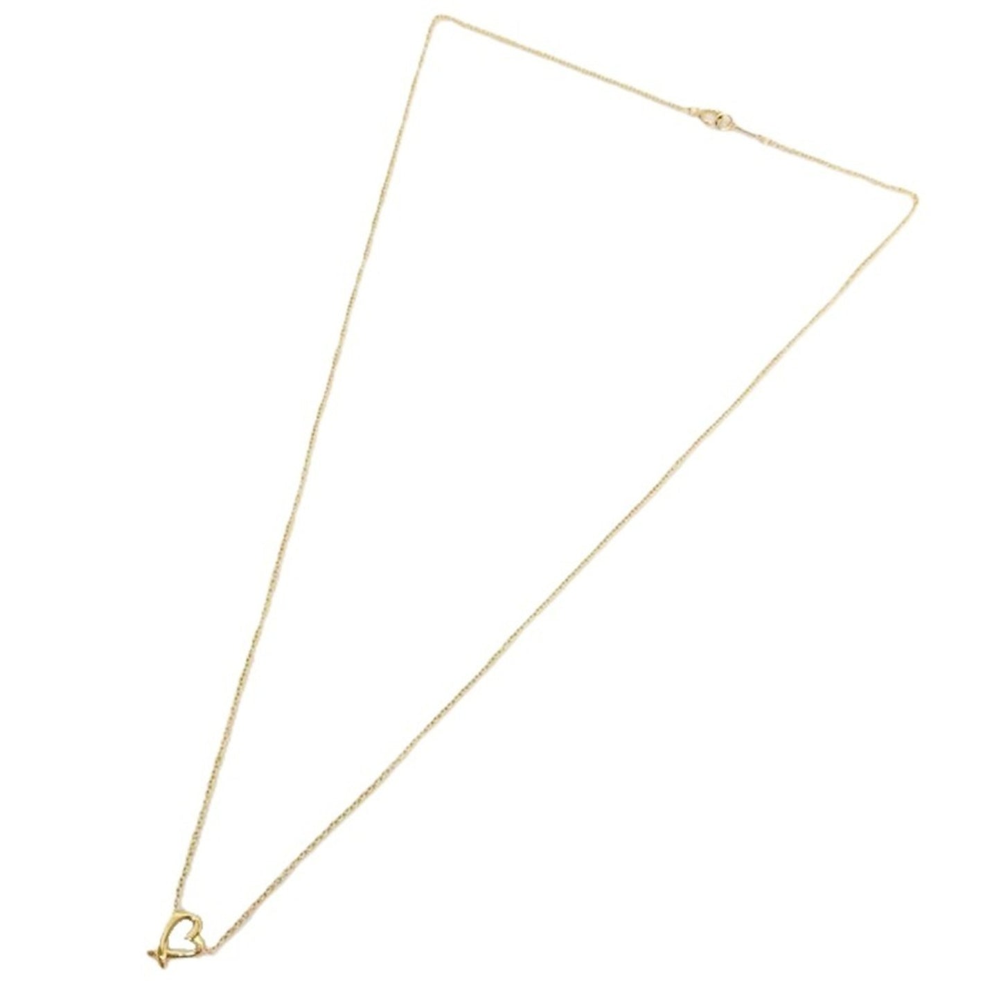 Tiffany & Co. Paloma Picasso Labyrinth Heart Necklace In 18K Yellow Gold
