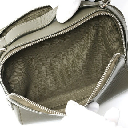 Loewe Crossbody Camera Bag Mini Shoulder C565R41X01 Satin Calfskin Khaki E-158820