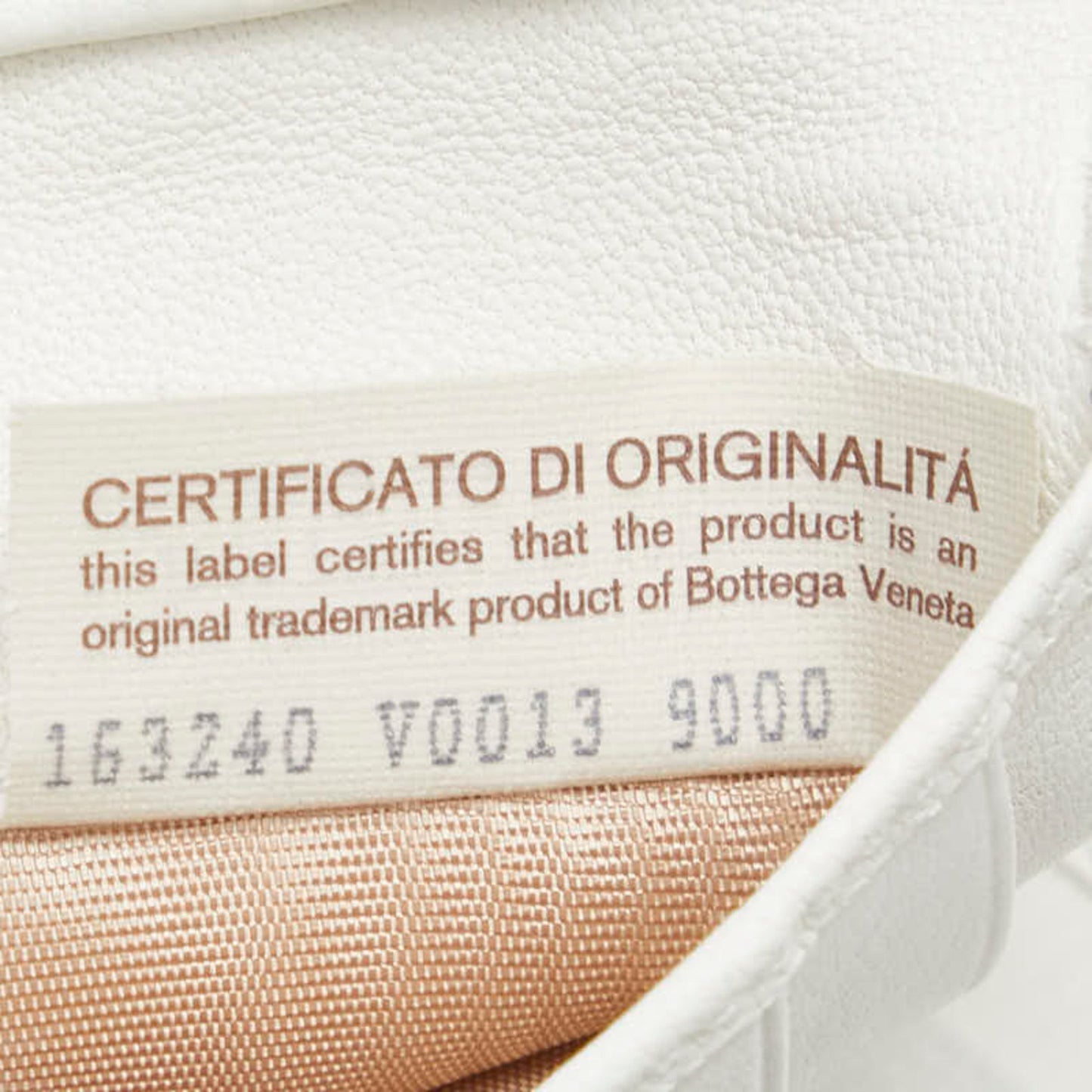 Bottega Veneta Intrecciato Bi-Fold Wallet White Leather