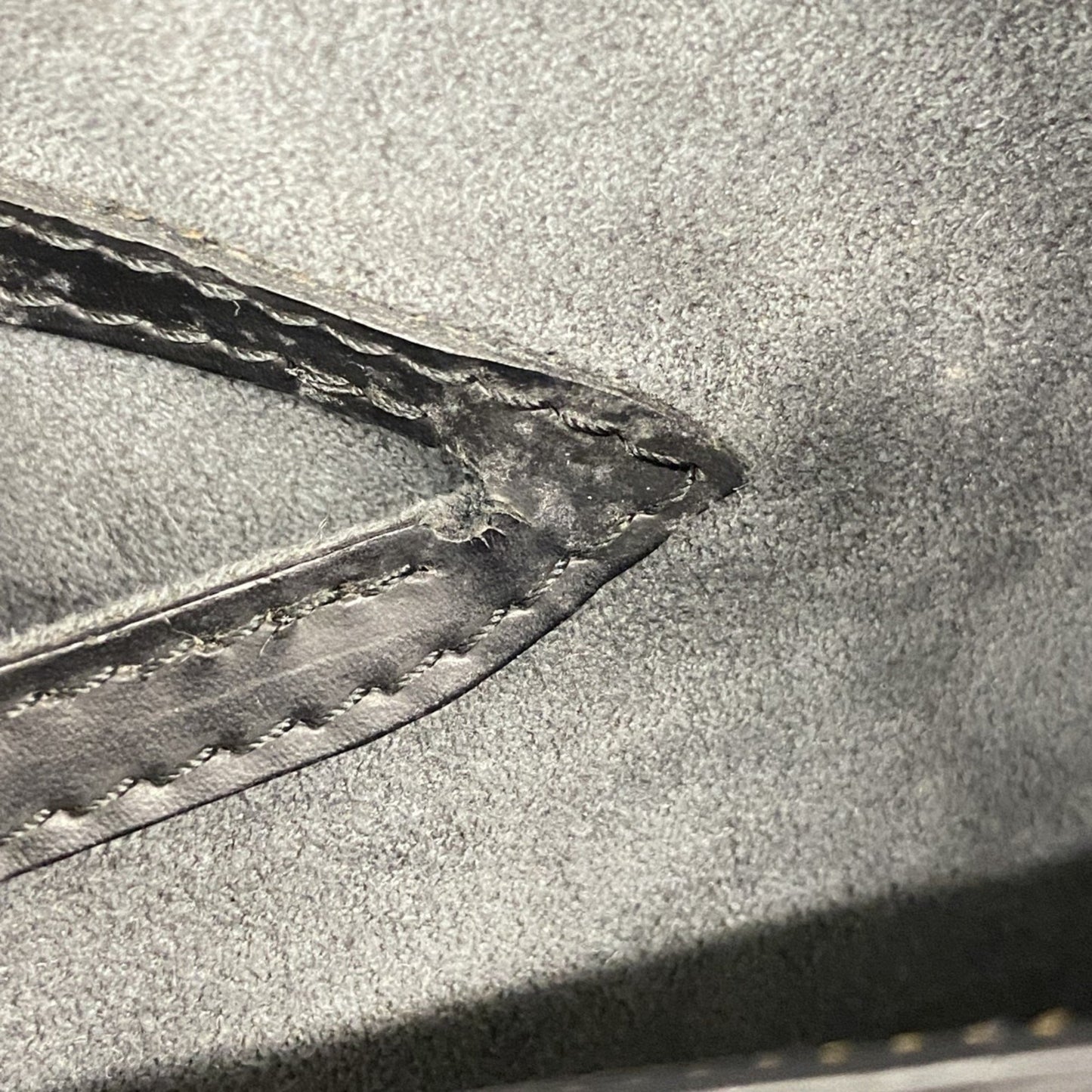 Louis Vuitton Epi Soufflot Handbag M52222 Noir