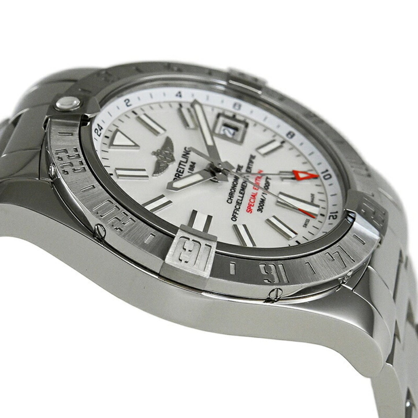 Breitling Avenger Ii Gmt Mother-Of-Pearl Watch