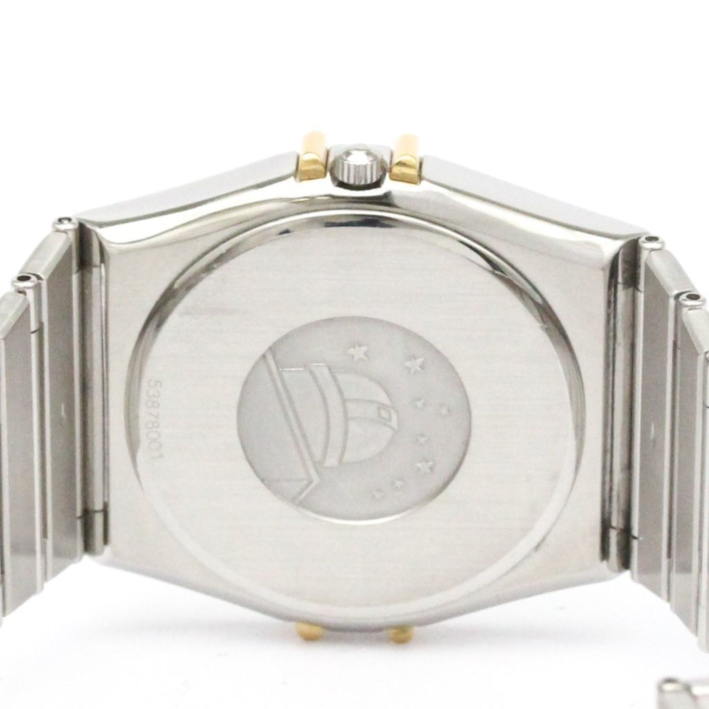 Omega Constellation 18K Gold Steel Quartz