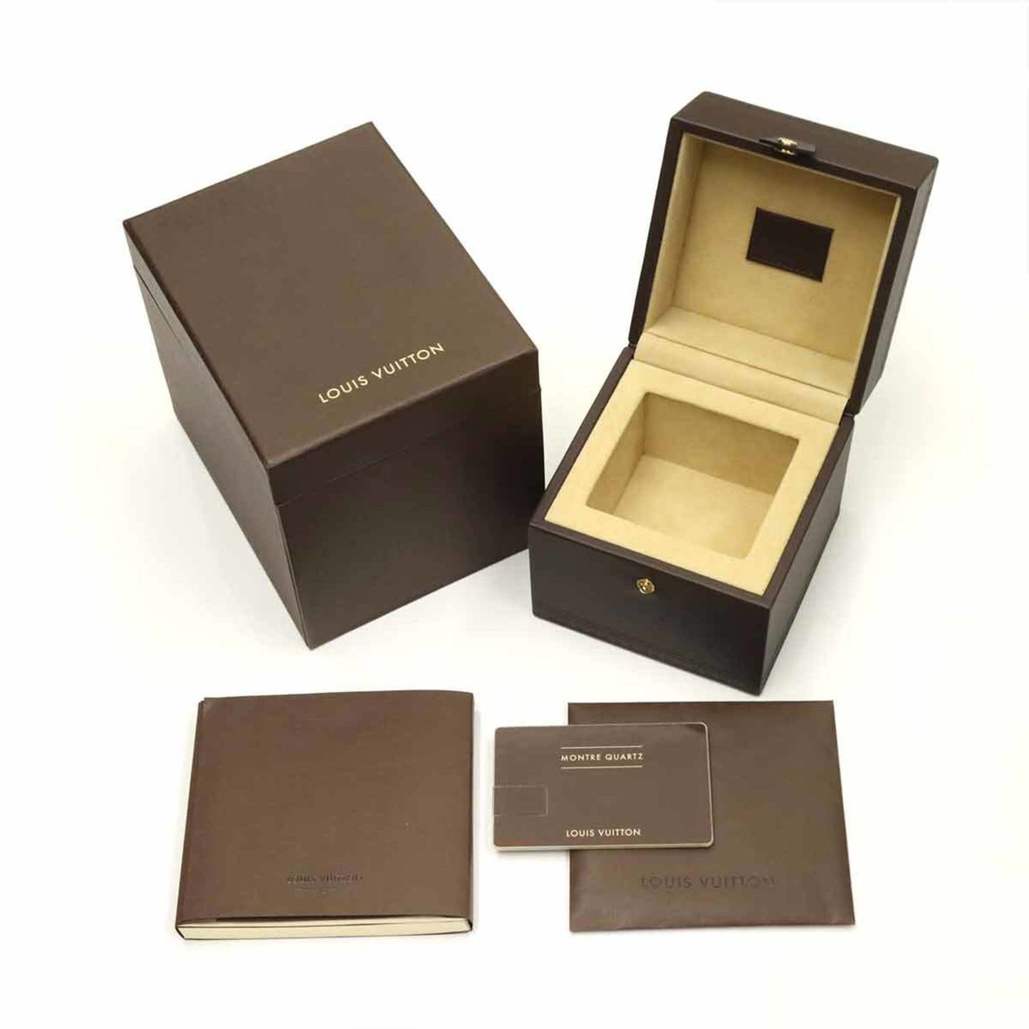 Louis Vuitton Tambour Disc Amaranth Diamond Gm Q111C