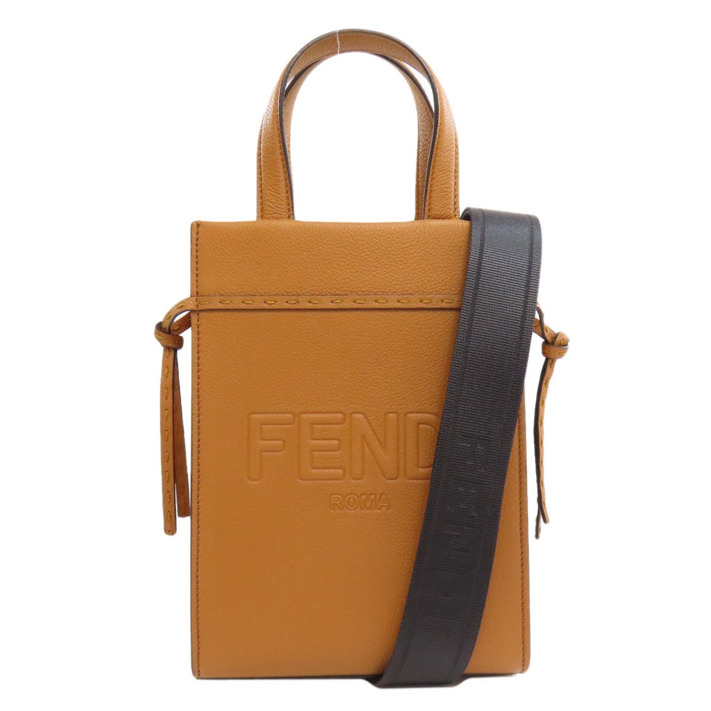 Fendi Goto Shopper Small Handbag Calf Leather