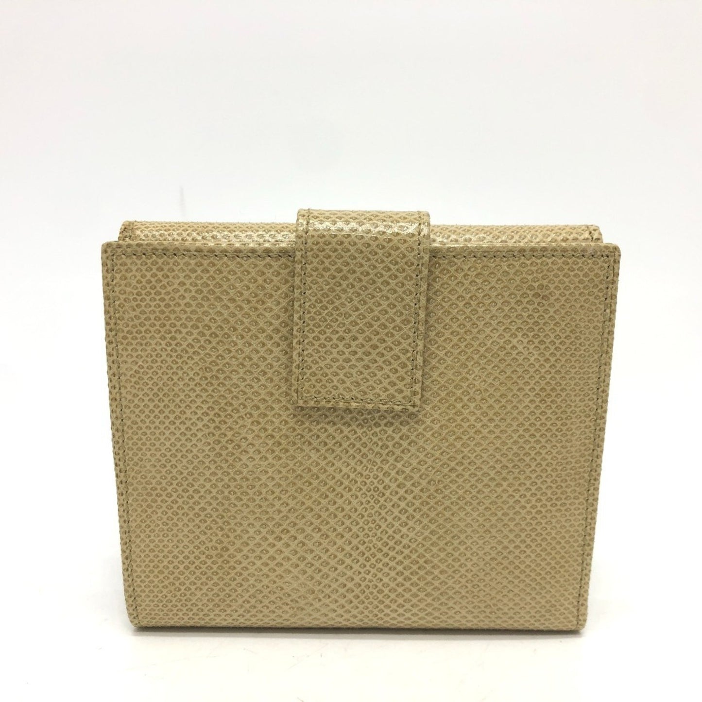 Gucci Gg Marmont Logo Double Hook Bi-Fold Wallet Compact Leather