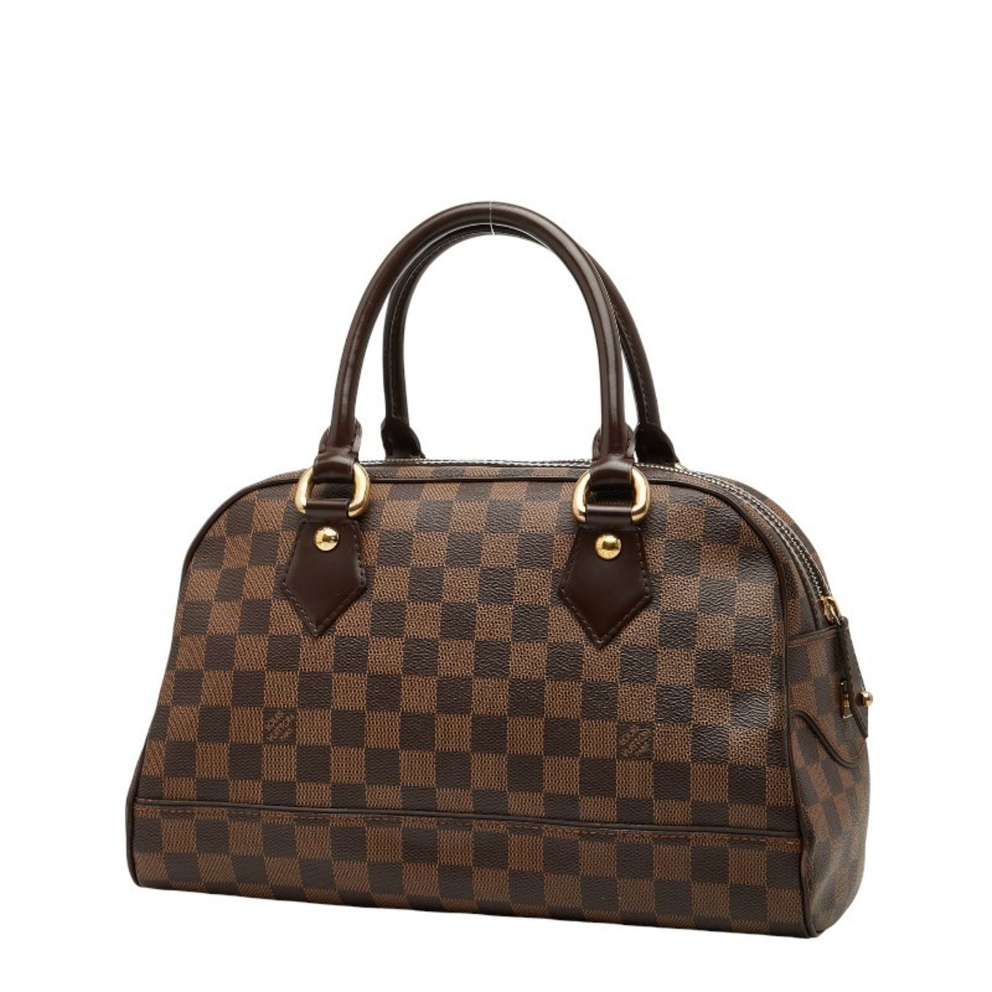 Louis Vuitton Damier Duomo Shoulder Bag N60008 Brown Leather