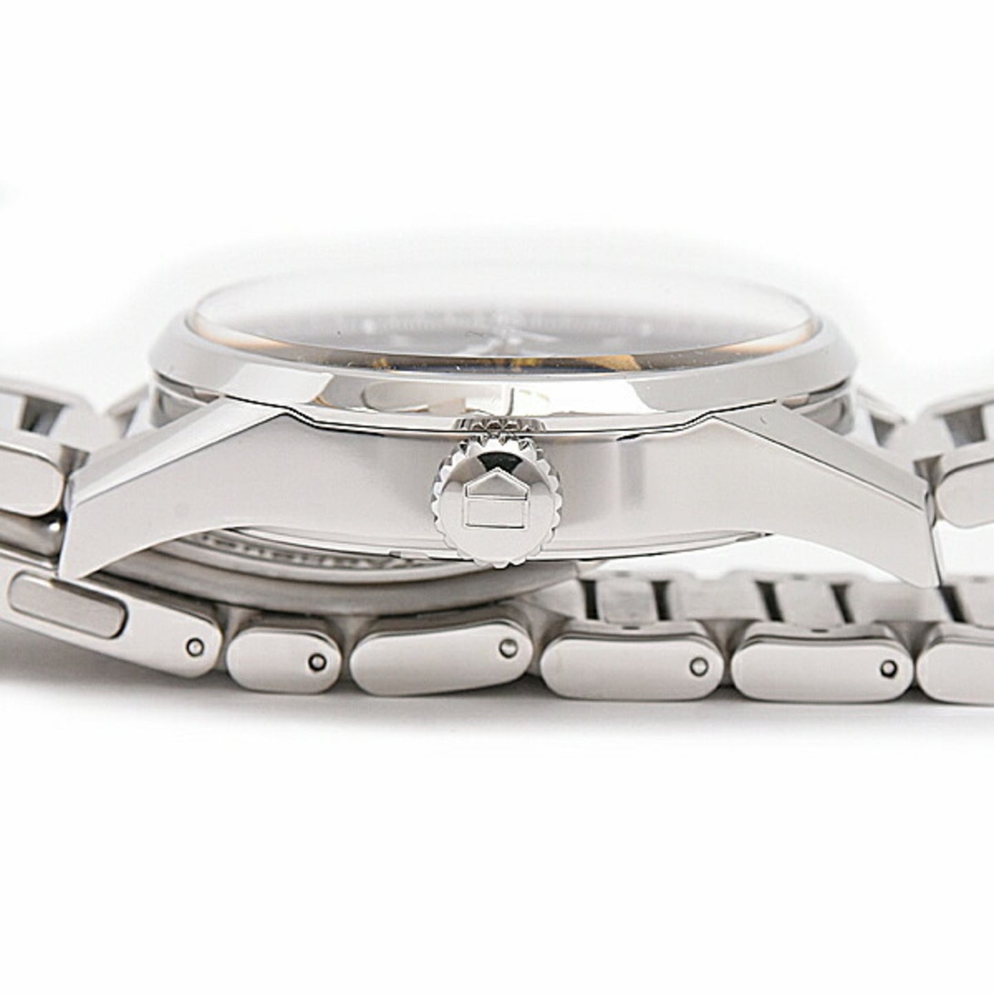 Tag Heuer Men'S Carrera Calibre 5 Automatic Watch With Black Dial And Stainless Steel Case