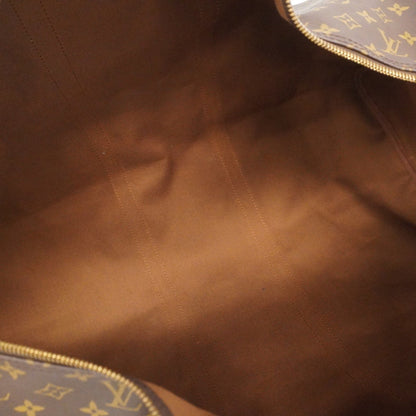 Louis Vuitton Monogram Keepall Bandouliere 60 Boston Bag M41412 Brown