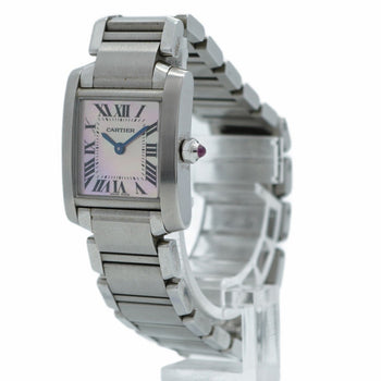 Cartier Tank W51028Q3 Pink Dial