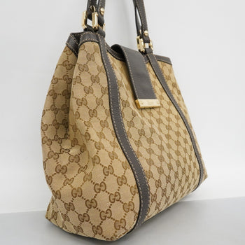 Gucci Gg Canvas Handbag 364835 Brown