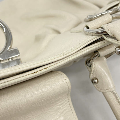 Salvatore Ferragamo Gancini Leather Handbag