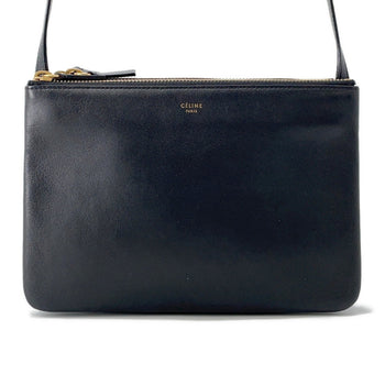 Celine Trio Small Shoulder Bag 192033 Celine Black