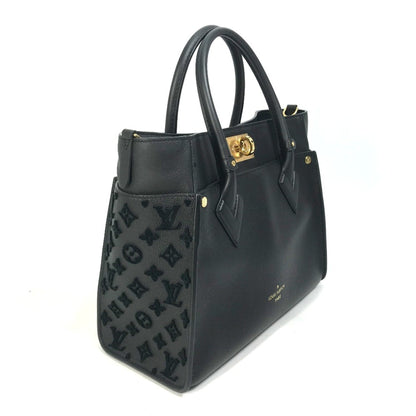 Louis Vuitton M53826 Monogram Tuftage Lv Logo On My Side Mm 2-Way Tote Bag