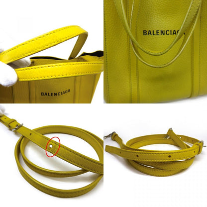 Balenciaga Everyday Tote Bag Xxs 551815 Shoulder Yellow