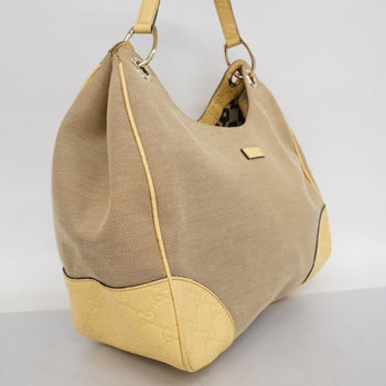 Canvas - Gucci Shoulder Bag Leather