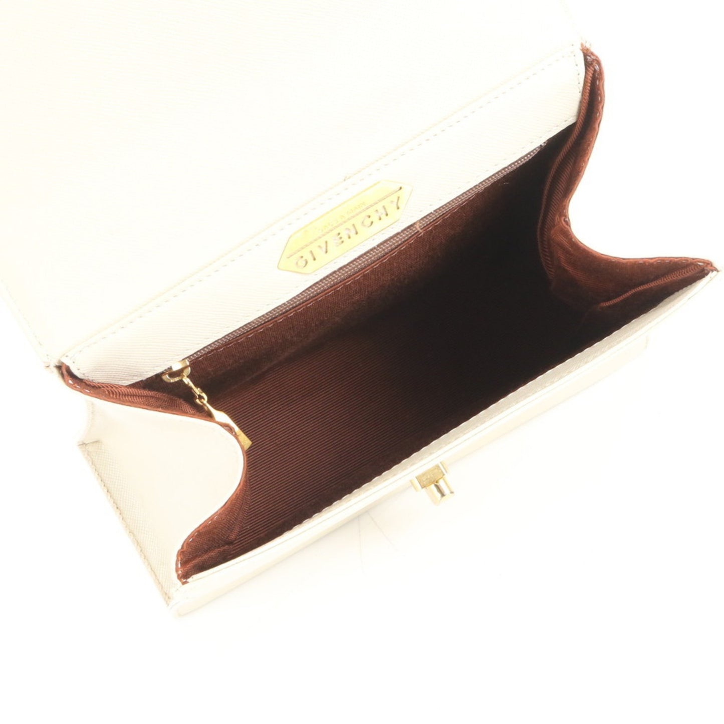 Givenchy Turnlock Leather Handbag/Top Handle Tote