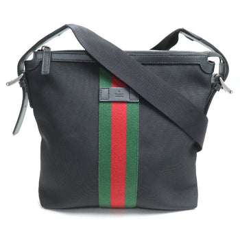 Gucci Gucci Web Sherry Line Shoulder Bag Black 631199 Kwt7N 1060 Outlet