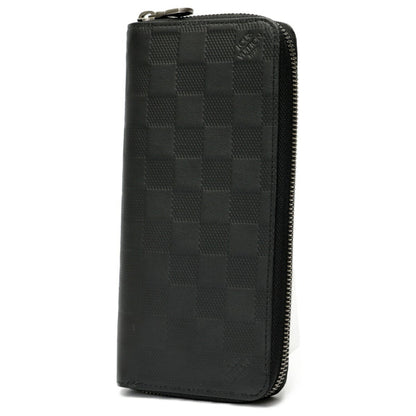 Louis Vuitton Zippy Wallet Vertical N63548 Damier Infinie Noir (Black) S-158507