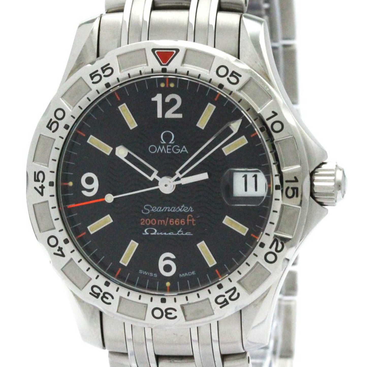 Polished Omega Seamaster Omegamatic Auto Quartz Limited Watch 2516.50 Bf577508