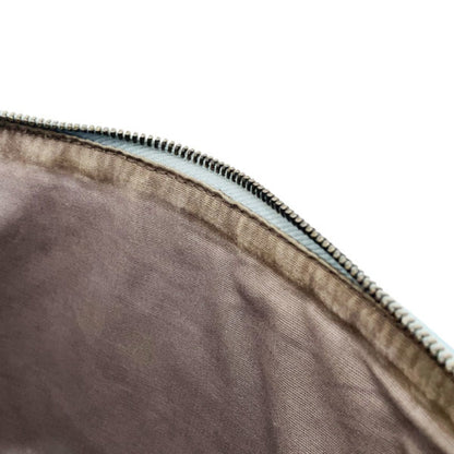 Bottega Veneta Pouch Intrecciato Clutch Bag Leather Light Blue Bottega Veneta Mesh Second Multi