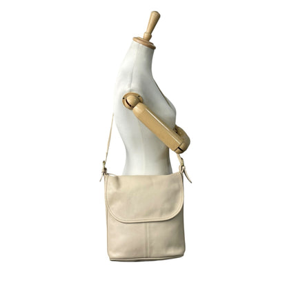 Coach Leather Flap Shoulder Bag