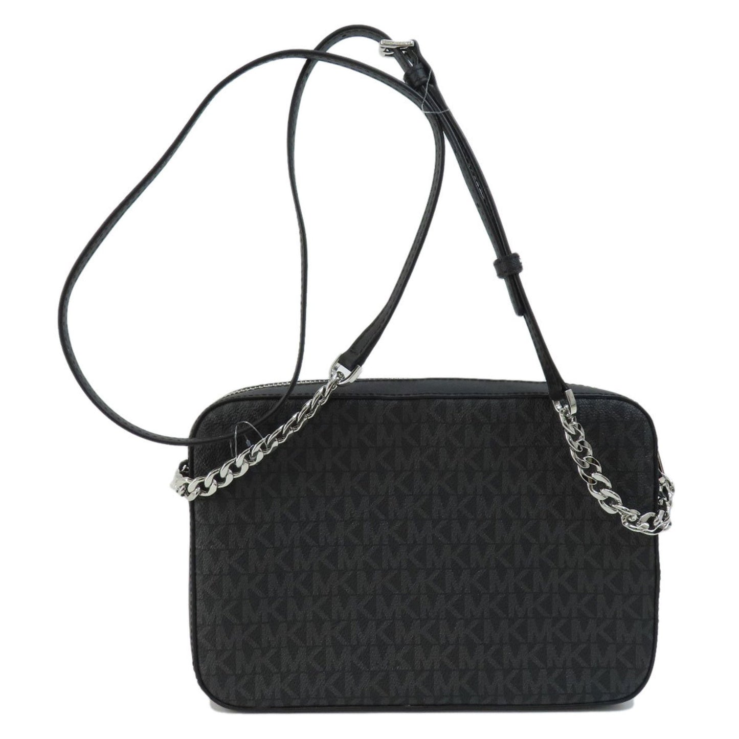 Michael Kors Mk Signature Shoulder Bag Coated Canvas