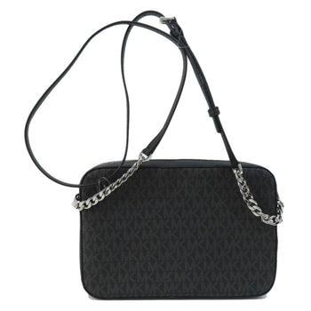 Michael Kors Mk Signature Shoulder Bag Coated Canvas