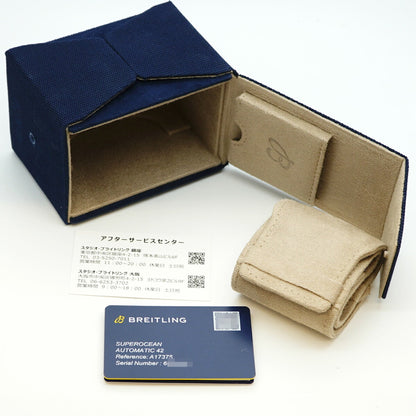 Breitling Superocean A17375 Black Dial